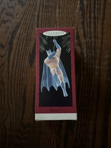 Vintage 1994 Batman on Batarang Ornament Hallmark Keepsake Christmas - Picture 1 of 5