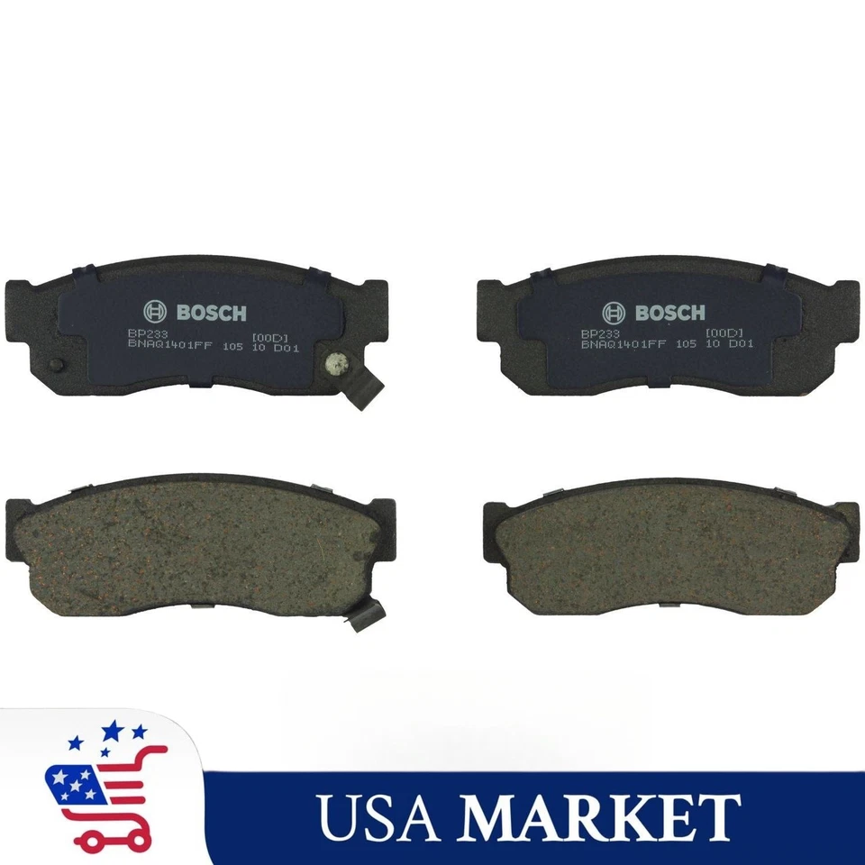Pastillas de freno delanteras BOSCH para Nissan Pulsar Nx 1985 BP233 Foto 1 de 2