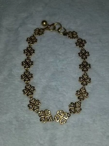 Collar Anne Klein vintage en tono dorado de 18 pulgadas - Imagen 1 de 5