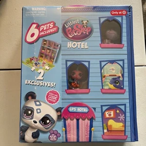 Littlest Pet Shop G7 2024 ~ juguetón hotel para mascotas con llama y delfines exclusivo ~ nuevo en paquete - Imagen 1 de 8