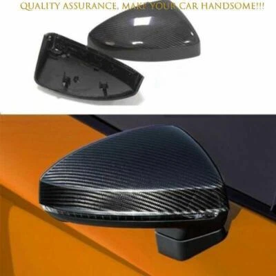 Espejo retrovisor lateral de fibra de carbono seco para Audi TT TTS TT RS 2016-2023 Foto 1 de 4
