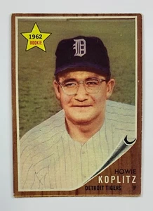 1962 Topps #114 Howie Koplitz (Tigers) LB8 - Bild 1 von 2