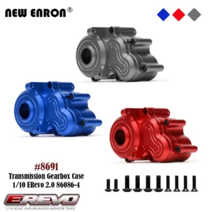 Alloy Center Transmission Gearbox Case 8691 For RC Car 1/10 ERevo 2.0 86086-4 - Picture 1 of 20