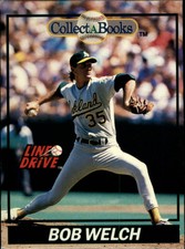 1991 (ATHLETICS) Collect-A-Books #5 Bob Welch