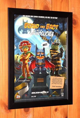 Bernd das Brot und die Unmöglichen Mini Werbeblatt Gerahmt Poster Ad Page Framed - Bild 1 von 3