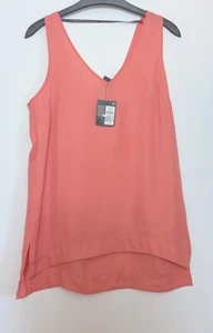 BNWT Atmosphere Coral Floaty Sleeveless Top Size 10 - Picture 1 of 6