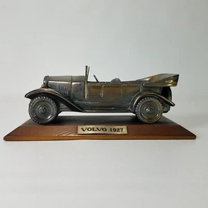 Antique Bronze 1/32 Promotional 1927 Volvo Die Cast Collectable Car on Wood Base - Picture 1 of 7