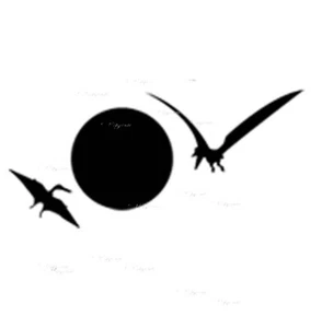 Dinosaur Monster Cave man Vinyl Decal Sticker for Home, wall, Kids room - Picture 1 of 13