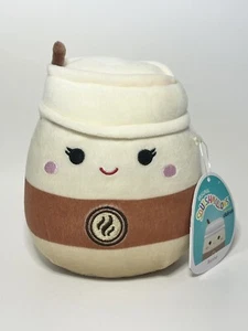 New W/ Tags Renne 5” Inch Latte Coffee Squishmallow Kellytoy Claire’s Exclusive - Picture 1 of 1