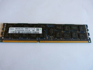 16GB Hynix HMT42GR7MFR4A-H9 T3 AD 16GB DDR3 1333MHz PC3L-10600R ECC Server RAM - Bild 1 von 2