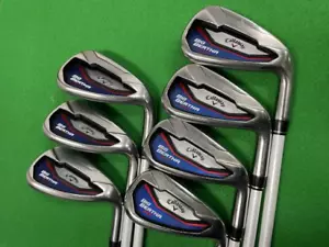 Callaway BIG BERTHA 2014 BETA Iron set 6-9,Pw,Aw,Sw 7 pcs AIR Flex Regular RH - Picture 1 of 6