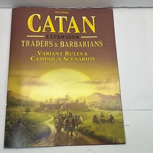 Catan CN3079 Traders Barbarians Variant Rules Scenarios Replacement rule book - Picture 1 of 4