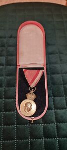 100% ORIGINAL k.u.k. Militärverdienstmedaille Signum Laudis Bronze