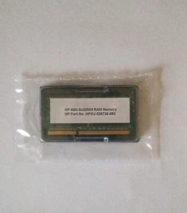 HP 4Gb SoDIMM RAM Memory - HP Part No. HPMJ-536726-652 or Equivalent - Picture 1 of 2
