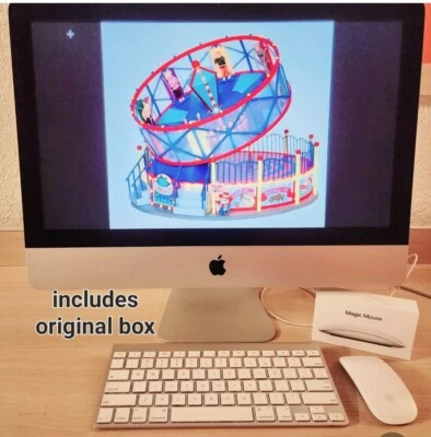 2010 iMac 21.5" 3.06/2x2GB/500GB/4670/SD/WLMKB ALL-IN-ONE MC408LL/A Model A1311 - Image 1 of 4