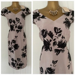 Jacques vert dress size 14 Taupe Mother Of The Bride Occasion Wedding Party - Picture 1 of 11