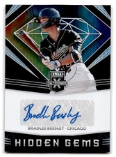 2020 ELITE EXTRA EDITION HIDDEN GEMS AUTOGRAPH #HG-BR BRADLEE BEESLEY