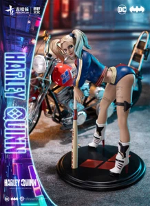 Figura de acción 1/6 Principal Gu DC Harley Quinn y motocicleta modelo estatua EA1503 - Imagen 1 de 18