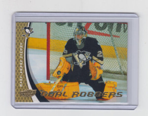 06/07 UD Power Play Pittsburgh Penguins Marc-Andre Fleury Goal Robbers card #GR8
