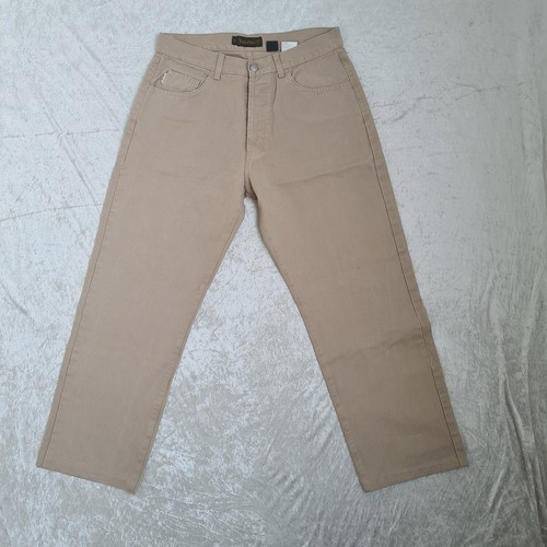 Timberland Pantaloni Chino Uomo Tela Taglia W32 L28 Beige Pantaloni Pesanti