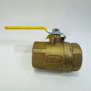 2" Apollo 80-108-01 - Bronze, FNPT, LP-Gas, Ball Valve - Gold - Picture 1 of 7