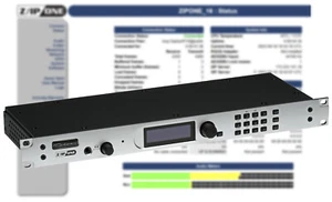 Telos Z/IP ONE w/ aptX & AES Remote Codec Audio Over IP Internet AoIP Endpoint - Picture 1 of 17