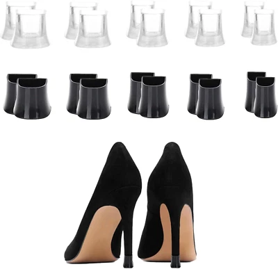 10 Paar Absatzschoner High Heels,Absatzschoner Tanzschuhe,Leise Verschleißfest,H