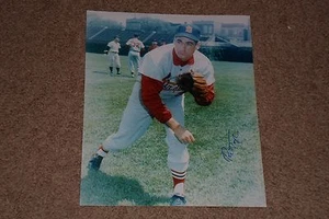FOTO 8X10 AUTOGRAFIADA FIRMADA POR RON TAYLOR CARDENALES DE SAN LUIS - Imagen 1 de 1