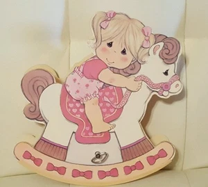 Vintage American Greetings Sweet Me Playmate Rocking Musical Horse Crib Rail Toy - Picture 1 of 7