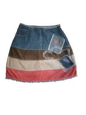 ¡¡GUAU!! Nueva Falda Jean Pana 100% Algodón OILILY NIÑA/MUJER 164 176 (14 16) Foto 1 de 4