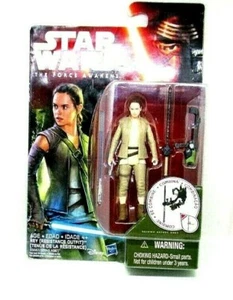 STAR WARS, REY (RESISTANCE OUTFIT), THE FORCE AWAKENS WITH ACCESSORIES, HASBRO - Picture 1 of 12