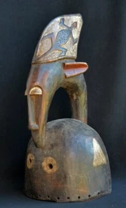 Afrikanische Maske heaume MENDE (Sierra Leone) - Bild 1 von 11