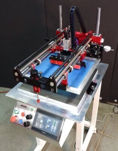 INDUSTRIAL SCREEN PRINTING MACHINE - AMERICAN MADE - Picture 1 of 15