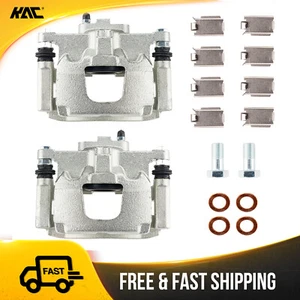 Rear Brake Caliper Set For 07-17 Jeep Wrangler 08-12 Liberty 07-11 Dodge Nitro - Picture 1 of 15