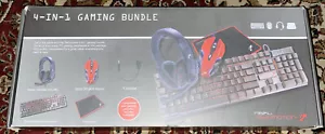 4-In-1 Gaming Bundle Keyboard Mouse Headset Mousepad - PC - Picture 1 of 1