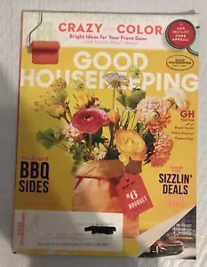 Good Housekeeping Magazine July 2019 Backyard BBQ Sides Crazy for Color - Picture 1 of 2