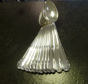 12 Esslöffel EMD Erich Marx 90er Silberauflage versilbert Löffel 21 cm - Bild 1 von 3