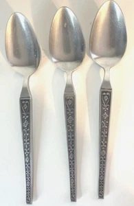 Juego de 3 cucharas sopera Cordova de acero inoxidable Riviera negro acento 7,5" - Imagen 1 de 4