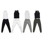 1/6 Scale Action Figure Clothes Sleeveless T-shirt + Pant