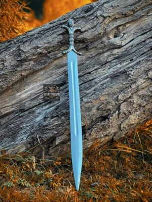 Espada Vikinga Aníbal Espada Antropomórfica Espada Medieval con Funda Regalo Foto 1 de 4