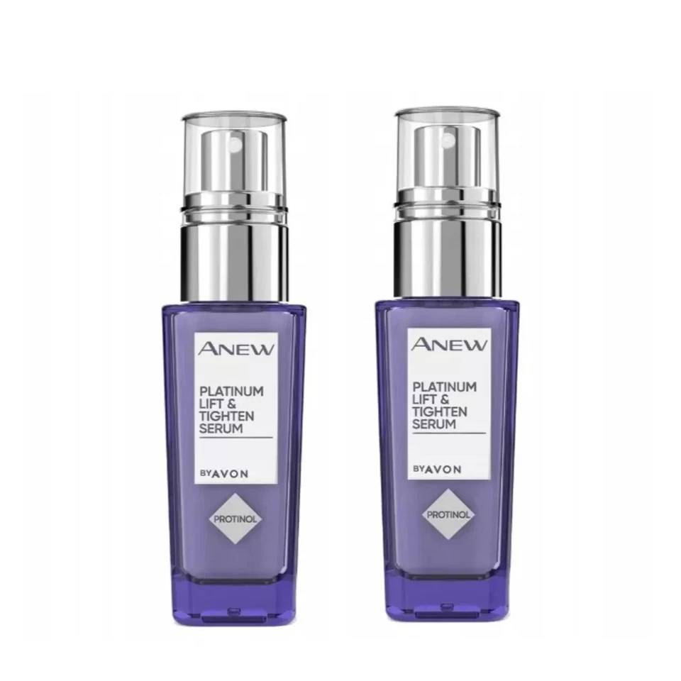 AVON Anew Platinum Lifting- und Straffungsserum fürs Gesicht, 2x30 ml - Bild 1 von 2