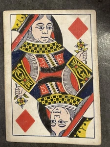 ORIGINAL 1860er OHNE ZAHLEN ANDREW DOUGHERTY SPIELKARTE ALT WEST BÜRGERKRIEG USA - Bild 1 von 2