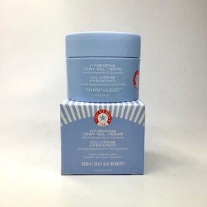 First Aid Beauty FEUCHTIGKEITSSPENDENDE TAUFRISCHE GEL-CREME Feuchtigkeitscreme - 52 ml/1,9 flüssige Unzen - Neu im Karton - Bild 1 von 3