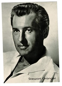 ALTE POSTKARTE: Stewart Granger - Garami MILANO - klassischer Hollywoodstar - Bild 1 von 2