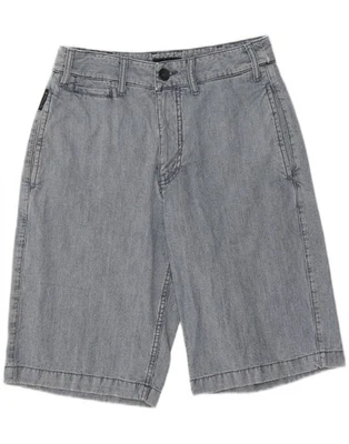 Pantalones Cortos Informales ARMANI Para Hombres EU 44 XS W28 Azul Rayas Algodón AU01 Foto 1 de 4