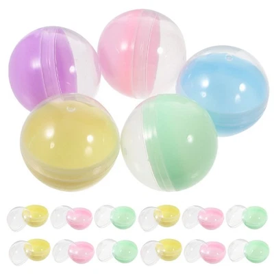  50 Pcs Capsule Vuote Giocattoli Per Distributori Automatici Giocattolo - Immagine 1 di 4