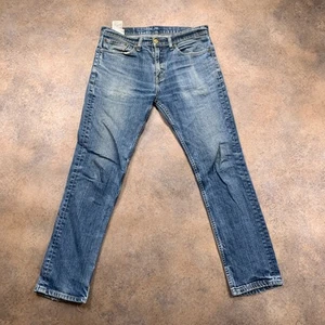 LEVI'S 511 Jeans Mens (34 Inch Waist) (29 Inch Leg) Slim Fit Blue - Picture 1 of 15
