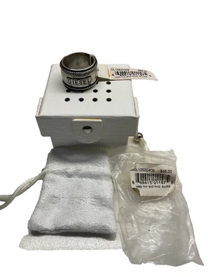 НОВЫЙ NOMAD THINK ГРУППЫ .925 ИЗ ЧИСТОГО СЕРЕБРА КОЛЬЦО DL10520409 РАЗМЕР 9 - Изображение 1 из 4