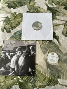 VINYL LP ALBUM A-ha Hunting High And Low VG++ Clear Rare 80s New Wave Rock ￼ - Picture 1 of 5