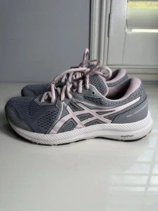 Zapatillas deportivas Asics Gel Contend 7 1012A910 grises para mujer talla 8,5 W - Imagen 1 de 8